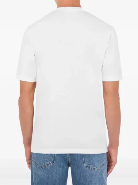 Tricou Moschino cu imagine alb