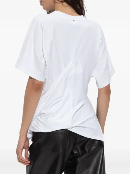 Tricou Sportmax drapate alb