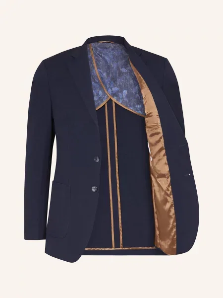 Paul Marynarka Garniturowa Slim Fit blau granatowa