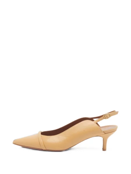 Pantofi cu toc Malone Souliers din piele maro