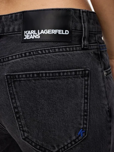 Blugi Karl Lagerfeld Jeans negru