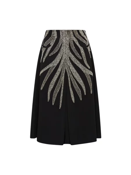 Spódnica Maliparmi w zebrę czarna