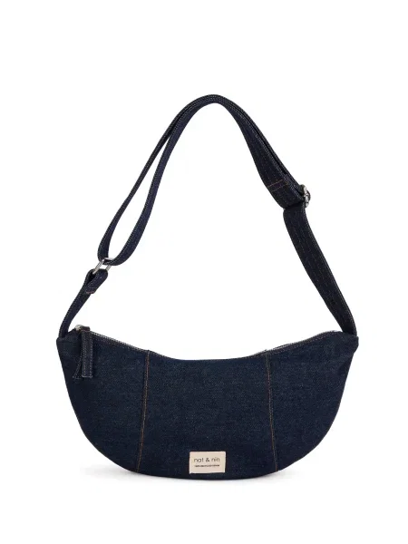 Crossbody torbica Nat&nin modra