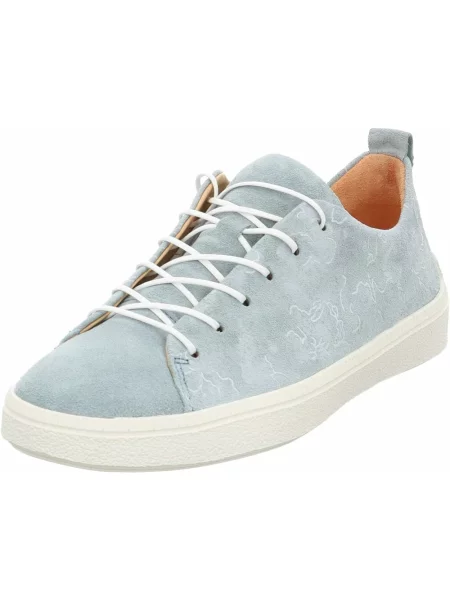 Sneakersy Think zamszowe niebieskie