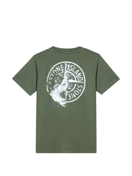 Koszulka dziecięca Stone Island zielona