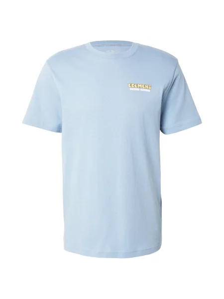 ELEMENT Tricou FEEL POWER albastru deschis / galben deschis / verde iarbă alb