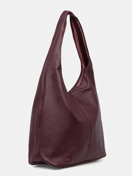 Шкіряна сумочка Answear.LAB бордовий