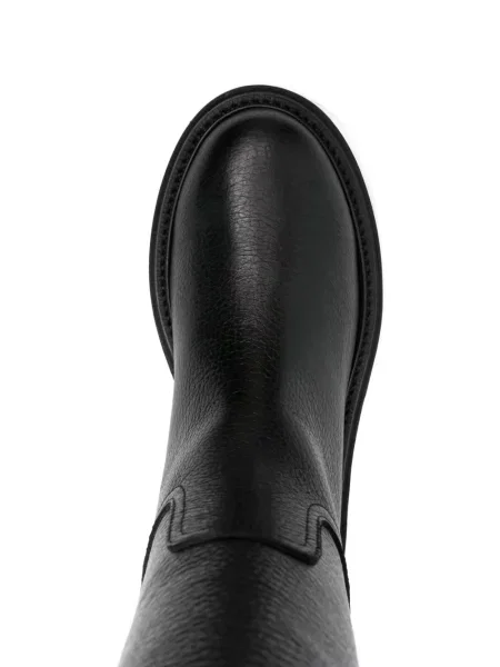 Botine Via Roma 15 din piele negru