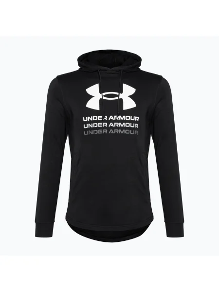 Froté mikina s kapucňou Under Armour s kapucňou čierna