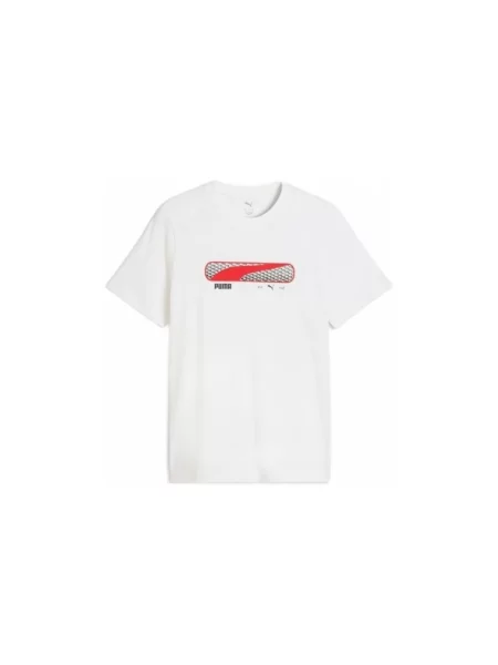 Tricou Puma cu autograf alb