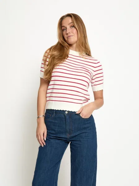 Peppercorn Top Odelia' albastru