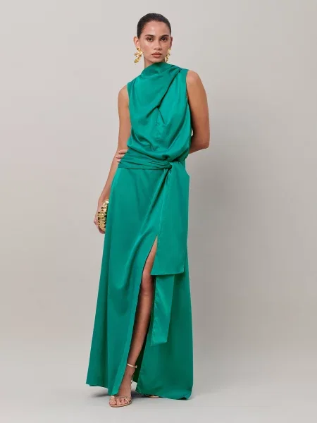 Sável Rochie de seară Elliana smarald verde