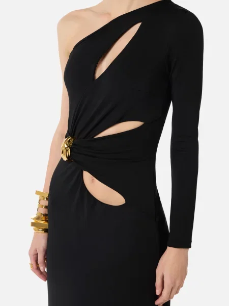 Платье Elisabetta Franchi черное