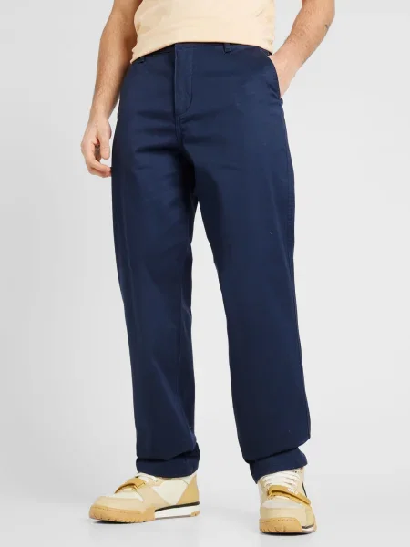 Dockers Pantaloni eleganți bleumarin