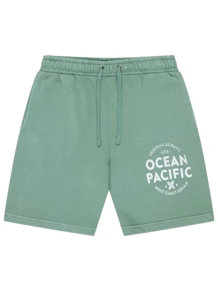 Ocean Pacific Pantaloni sport Reefbreak verde alb