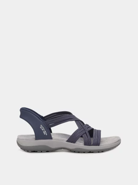 Босоніжки Skechers текстиль/штучна шкіра синій