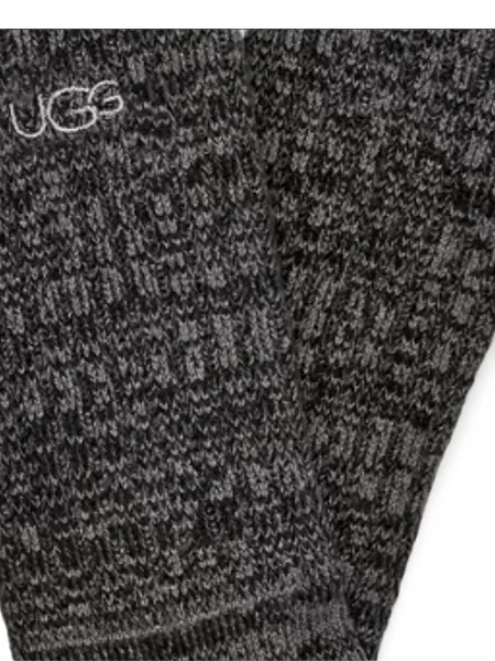Плетени чорапи Ugg сиво