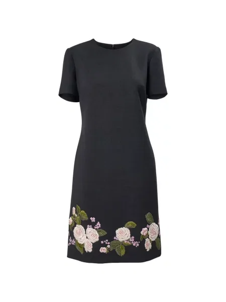 Mini šaty Carolina Herrera čierna