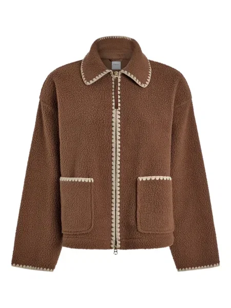 Jakna Varley od flisa smeđa