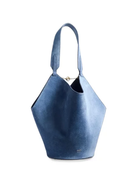 Shopper kabelka Khaite modrá