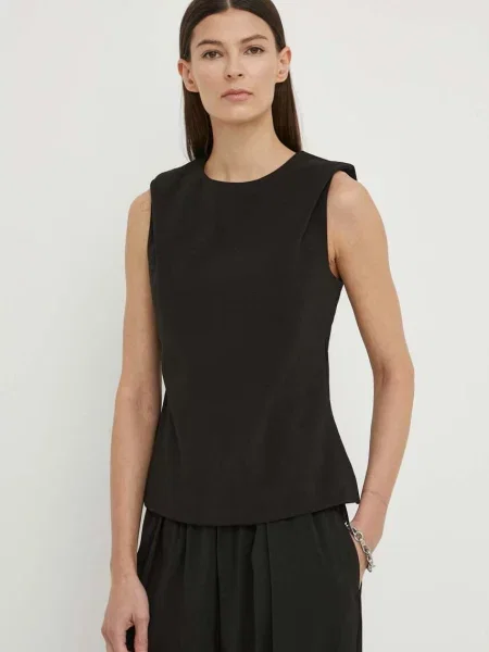 Bluză Tiger Of Sweden cu dungi de tigru negru