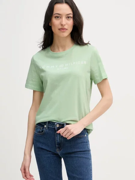 Tommy Hilfiger tričko zelené