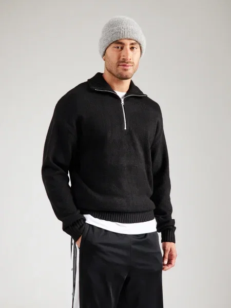 JACK & JONES Pulover JJESOHO OLLIE' črna