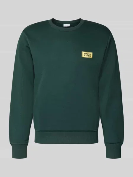 Bluza z nadruk z logo model RUSH' Jack & Jones