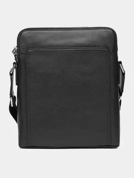 Кожаная сумка через плечо Ricco Grande черная