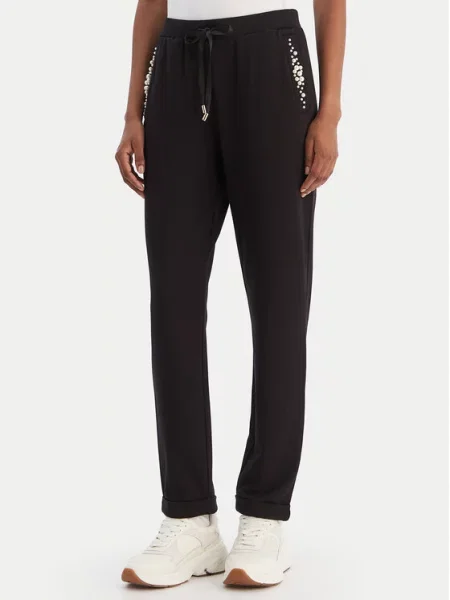 Liu Jo Sport Spodnji del trenirke črna