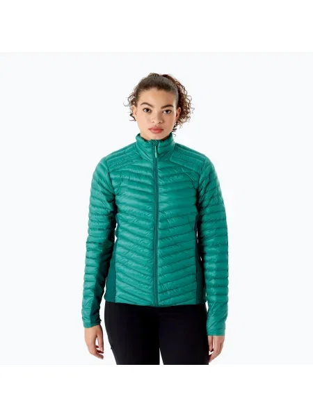 Дамско пухено яке Rab Cirrus Flex green зелено