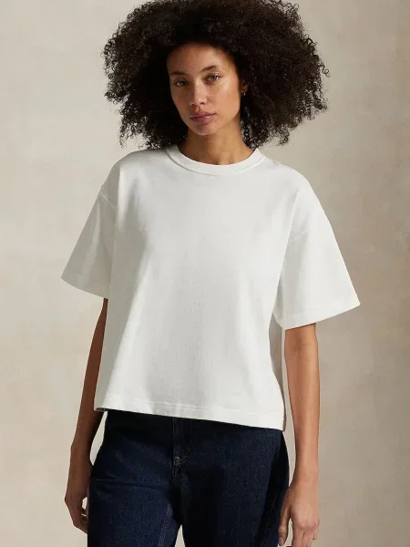 Majica Polo Ralph Lauren za žene bijela