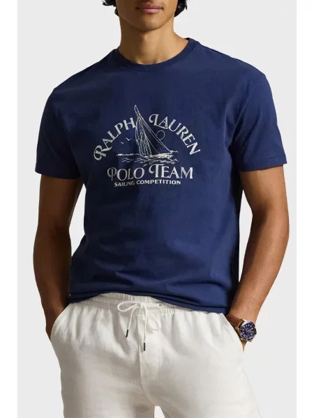 Футболка Polo Ralph Lauren синяя