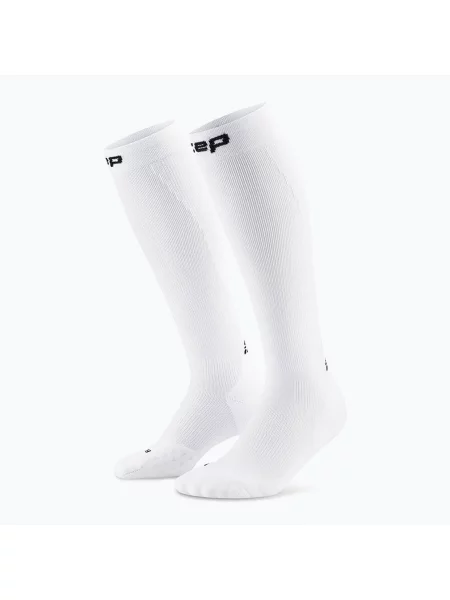 Skarpety kompresyjne CEP Run Tall white białe