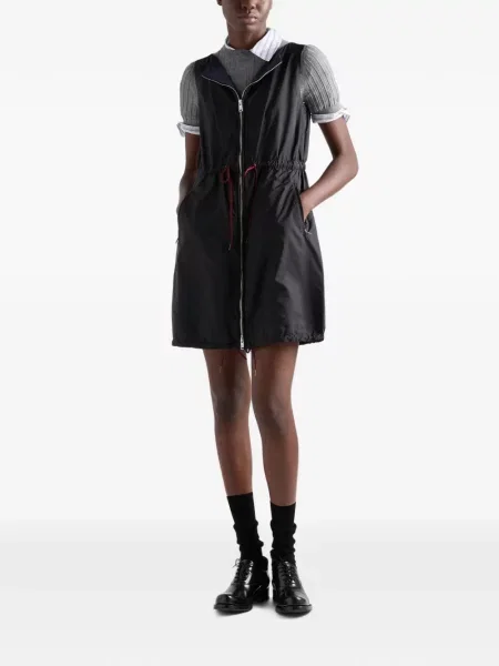 Ușor rochie mini Prada negru