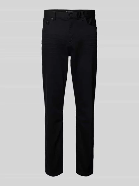 Jeansy o kroju straight fit z 5 model ‘HARLEM’ Tommy Hilfiger czarne
