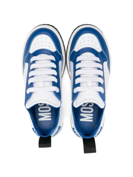 Sneakersy dziecięce Moschino białe