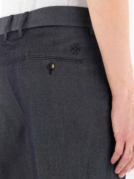 Pantaloni Jacob Cohën plisate gri