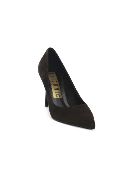 Pantofi Chiconic maro