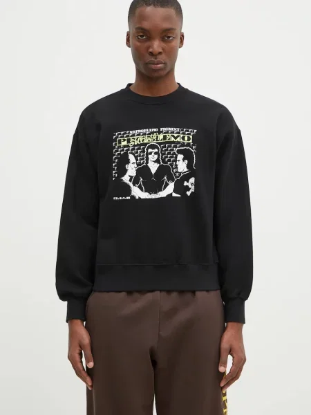 Μπλούζα No Problemo Subway Crew Neck Sweat μαύρο