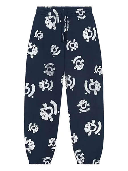 Grafic pantaloni Denim Tears alergare albastru