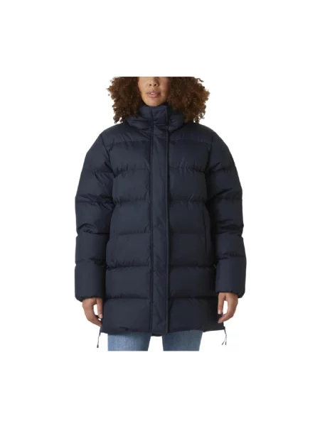 Kurtka Helly Hansen z kapturem niebieska