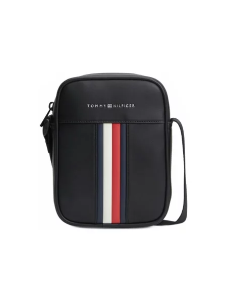 TOMMY HILFIGER Taška přes rameno červená / černá / bílá modrá