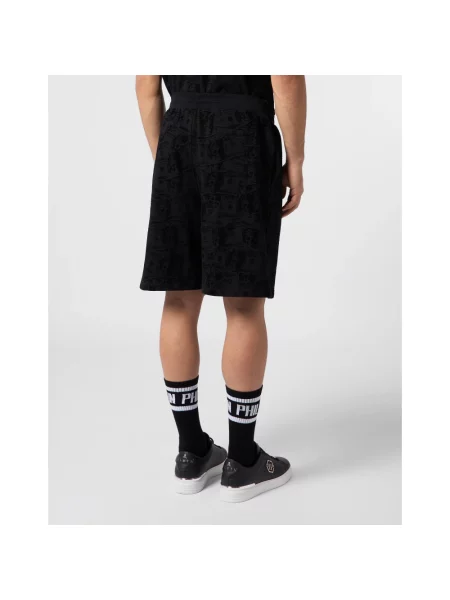 Szorty Philipp Plein casual czarne