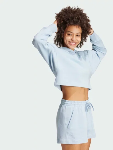Худи Adidas в полоску синее
