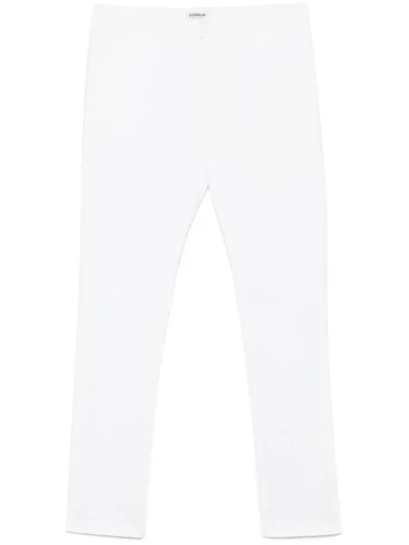Pantaloni chino Dondup alb