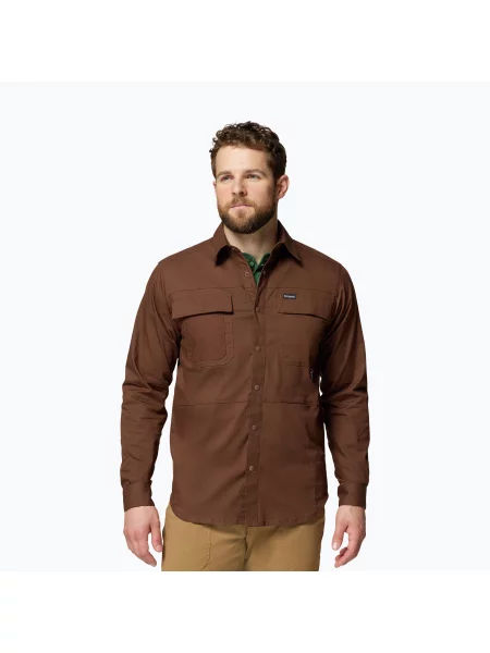 Cămașă pentru bărbați Columbia Landroamer Twill tobacco