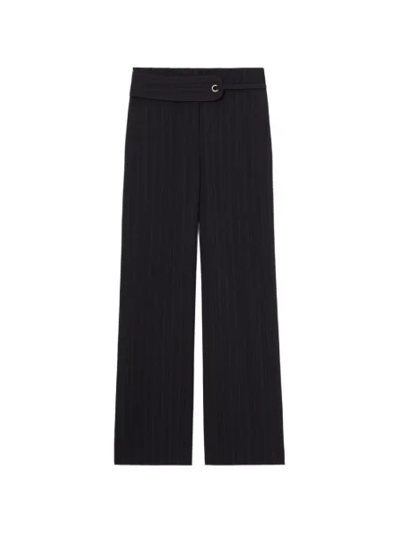 Pantaloni Claudie Pierlot cu dungi albastru