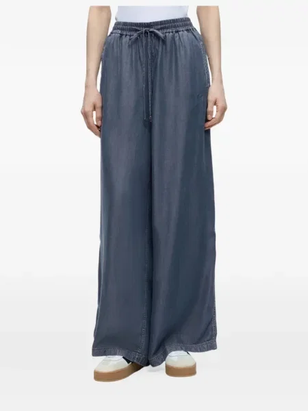 Pantaloni Boss cu cordon albastru