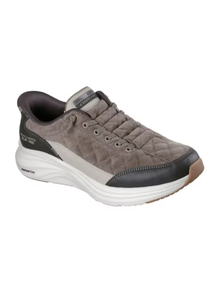 Sneakersy Skechers brązowe